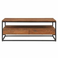 Best Pirce ⭐ Rectangle Coffee Tables HumbleNest Farmers Market Rustic Coffee Table 🛒 -Coffee Tables Sale Store detail4HME3668