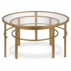 Buy ๐ Hudson & Canal Round Coffee Tables Hudson & Canal Gaia Nesting Coffee Table - Set Of 2 ๐คฉ 18 Buy ๐ Hudson & Canal Round Coffee Tables Hudson & Canal Gaia Nesting Coffee Table - Set Of 2 ๐คฉ -Coffee Tables Sale Store detail4HUDO033