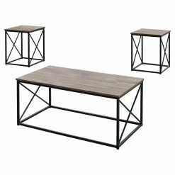 Deals ๐ Rectangle Coffee Table Sets Monarch Specialties Industrial Cross 3 Piece Coffee Table Set ๐ 15 Deals ๐ Rectangle Coffee Table Sets Monarch Specialties Industrial Cross 3 Piece Coffee Table Set ๐ -Coffee Tables Sale Store detail4MON1655