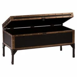 Best deal 🔔 Rectangle Coffee Tables Southern Enterprises Drifton Travel Trunk Cocktail Table 🧨 -Coffee Tables Sale Store detail4SEI1807