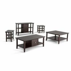 Cheapest 🌟 Brooklyn & Max Square Coffee Tables Brooklyn + Max Brunswick Solid Wood Square Coffee Table 🔥 -Coffee Tables Sale Store detail4SIMP1590