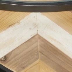 Deals 🥰 Round Coffee Table Sets DecMode Round Coffee Table - Set Of 2 ⌛ -Coffee Tables Sale Store detail4UMA5976