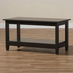 Wholesale 😀 Rectangle Coffee Tables Baxton Studio Malena Rectangular Coffee Table ✔️ -Coffee Tables Sale Store detail4WSI3906
