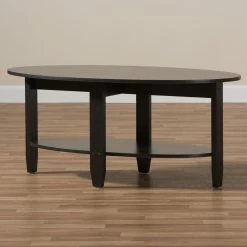 Cheapest 🧨 Oval Coffee Tables Baxton Studio Ancelina Oval Coffee Table ❤️ 16 Cheapest 🧨 Oval Coffee Tables Baxton Studio Ancelina Oval Coffee Table ❤️ -Coffee Tables Sale Store detail4WSI3907