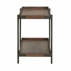 Best deal 🔔 Rectangle Coffee Table Sets Alaterre Furniture Kyra Oak And Metal 3 Piece Coffee Table Set 🎉 -Coffee Tables Sale Store detail5ASR9889