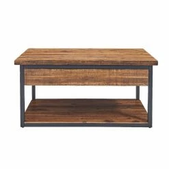 Outlet 🧨 Rectangle Coffee Table Sets Alaterre Furniture Claremont 3-Piece Wood Table Set 😍 -Coffee Tables Sale Store detail5ASR9906