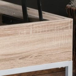 Best deal 🎁 Rectangle Coffee Tables HN Home Lakeside Modern Farmhouse Lift-Top Coffee Table ✨ -Coffee Tables Sale Store detail5BSHD1602