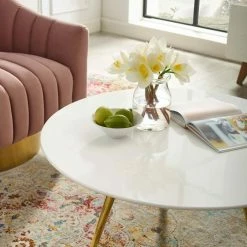 Cheap ⌛ Round Coffee Tables Modway Lippa Round Top Coffee Table With Tripod Base 😍 -Coffee Tables Sale Store detail5EEI2462