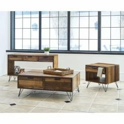 Promo ✨ Rectangle Coffee Tables Picket House Furnishings Tyler Rectangular Coffee Table 🌟 -Coffee Tables Sale Store detail5ELET1209