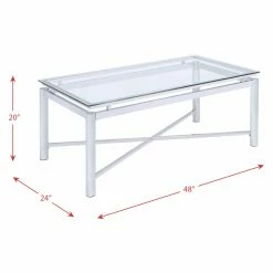 Best reviews of 😍 Rectangle Coffee Tables Picket House Furnishings Monroe Coffee Table ✨ -Coffee Tables Sale Store detail5ELET869