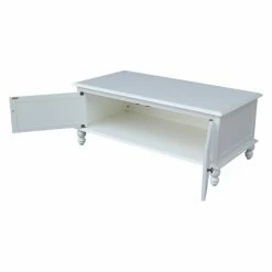 Deals 🔔 Rectangle Coffee Tables International Concepts Cottage Rectangular Coffee Table 💯 -Coffee Tables Sale Store detail5WWI524