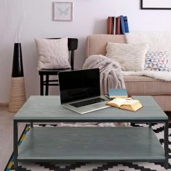 Flash Sale 👏 Rectangle Coffee Tables Casual Home American Trails Studio Coffee Table ⭐ -Coffee Tables Sale Store detail5YSC243