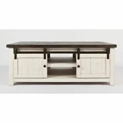 Deals 😉 Rectangle Coffee Tables Jofran Madison County Barn Door Cocktail Table ❤️ -Coffee Tables Sale Store detail6JSI1757