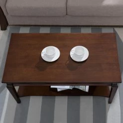 Best Pirce 🤩 Rectangle Coffee Tables Leick Home Stratus Coffee Table 😀 -Coffee Tables Sale Store detail6LEI386