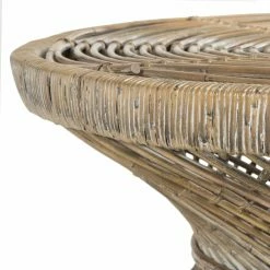 Budget ⭐ Round Coffee Tables HN Home Ito Boho Large Bowed Coffee Table 👏 -Coffee Tables Sale Store detail6SAV5296