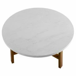Budget ⭐ Round Coffee Tables Manor Park Mid Century Modern Round Coffee Table ⭐ -Coffee Tables Sale Store detail6WAL650