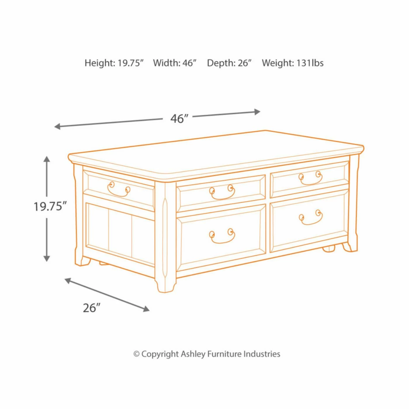 Best deal ๐ Rectangle Coffee Tables Signature Design By Ashley Woodboro Lift Top Cocktail Table ๐คฉ 7 Best deal ๐ Rectangle Coffee Tables Signature Design By Ashley Woodboro Lift Top Cocktail Table ๐คฉ - Image 5