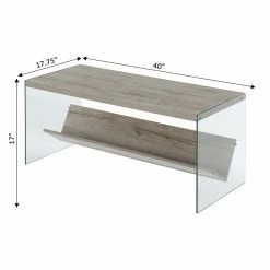 Hot Sale โ Rectangle Coffee Tables Convenience Concepts Soho Coffee Table ๐ 21 Hot Sale โ Rectangle Coffee Tables Convenience Concepts Soho Coffee Table ๐ -Coffee Tables Sale Store detail7CONV457