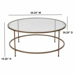 Buy 🌟 Round Coffee Tables Flash Furniture Astoria Glass Coffee Table ✔️ 13 Buy 🌟 Round Coffee Tables Flash Furniture Astoria Glass Coffee Table ✔️ -Coffee Tables Sale Store detail7FLSH2012