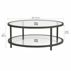 Hot Sale ✔️ Round Coffee Tables Studio Designs Camber Round Coffee Table 🔥 -Coffee Tables Sale Store detail7MEI474
