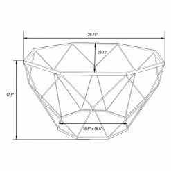 Best Sale ๐คฉ Other Shapes - Coffee Tables LeisureMod Malibu Modern Octagon Glass Top Coffee Table With Gold Chrome Base ๐ 19 Best Sale ๐คฉ Other Shapes - Coffee Tables LeisureMod Malibu Modern Octagon Glass Top Coffee Table With Gold Chrome Base ๐ -Coffee Tables Sale Store detail7MODS119
