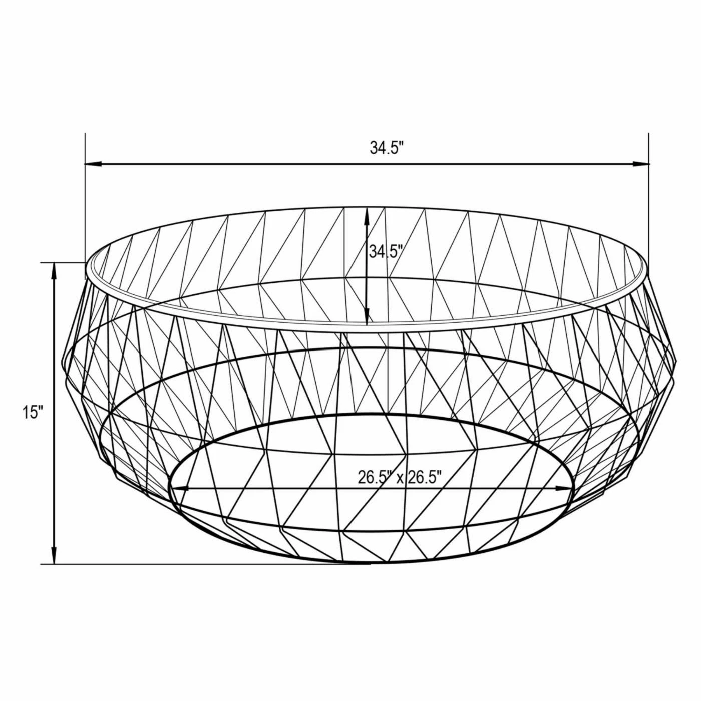 Deals ❤️ Round Coffee Tables LeisureMod Malibu Modern Round Glass Top Coffee Table With Chrome Base ✔️ 8 Deals ❤️ Round Coffee Tables LeisureMod Malibu Modern Round Glass Top Coffee Table With Chrome Base ✔️ - Image 6