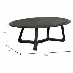 Budget 😉 Oval Coffee Tables Moes Home Collection Nathan Coffee Table ✔️ -Coffee Tables Sale Store detail7MOE3222