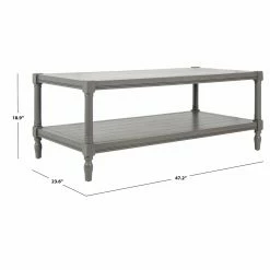 New 💯 Rectangle Coffee Tables HN Home Covenham Coastal Coffee Table 😍 -Coffee Tables Sale Store detail7SAV5038