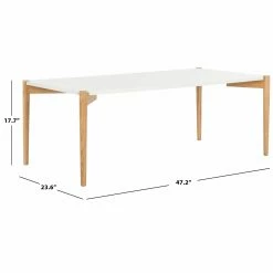 Hot Sale 👏 Rectangle Coffee Tables HN Home Soane Mid-Century Modern Rectangle Coffee Table 🔔 -Coffee Tables Sale Store detail7SAV5253