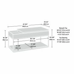 Discount ✔️ Rectangle Coffee Tables Sauder International Lux Lift Top Coffee Table 🎉 -Coffee Tables Sale Store detail7SRT483