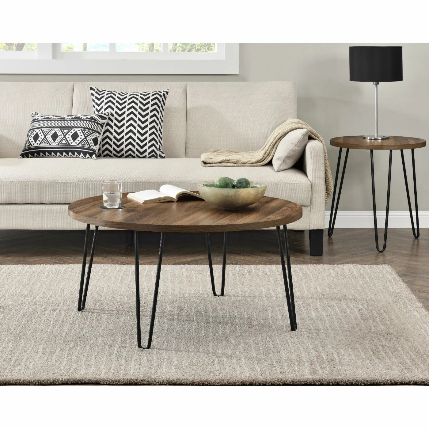Flash Sale ๐ Round Coffee Tables Ameriwood Home Owen Retro Round Coffee Table ๐ 5 Flash Sale ๐ Round Coffee Tables Ameriwood Home Owen Retro Round Coffee Table ๐ - Image 3