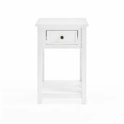 Discount 😀 Rectangle Coffee Table Sets Alaterre Furniture Coventry Coffee Table, End Table With Drawer And Console Table With Drawer - White 😍 -Coffee Tables Sale Store detailASR9895