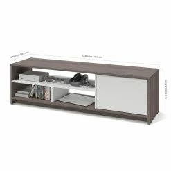 Promo 🎁 Rectangle Coffee Tables Bestar Small Space 2 Piece Lift-Top Storage Coffee Table And TV Stand Set ⭐ -Coffee Tables Sale Store detailBES666