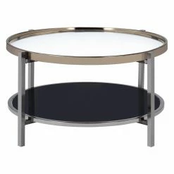 Best deal 🧨 Round Coffee Tables Picket House Furnishings Monaco Round Coffee Table ✔️ -Coffee Tables Sale Store detailELET990