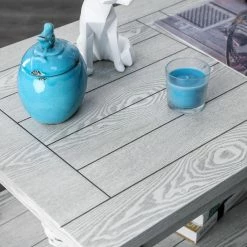 Outlet ❤️ Rectangle Coffee Tables Furniture Of America Avery Rustic Posts Coffee Table 🧨 -Coffee Tables Sale Store detailENLB4324