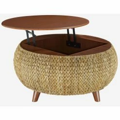 Outlet ๐คฉ Round Coffee Tables Gallerie Decor Bali Breeze Round Storage Table ๐ 14 Outlet ๐คฉ Round Coffee Tables Gallerie Decor Bali Breeze Round Storage Table ๐ -Coffee Tables Sale Store detailGALL075