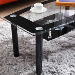 Cheapest 🎉 Hodedah Imports Rectangle Coffee Tables Hodedah HICT26 Coffee Table 😉 -Coffee Tables Sale Store detailHODE003