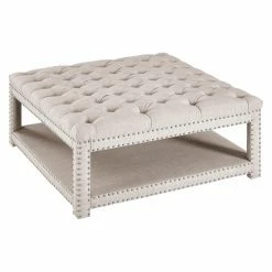 Promo ๐ Square Coffee Tables Right2Home Modern Nailhead Tufted Cocktail Ottoman ๐ 14 Promo ๐ Square Coffee Tables Right2Home Modern Nailhead Tufted Cocktail Ottoman ๐ -Coffee Tables Sale Store detailHOMM2003