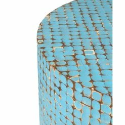 Discount 🛒 Round Coffee Tables East At Main Cummings Coconut Shell Inlay Round Coffee Table 🔥 -Coffee Tables Sale Store detailJEF1413