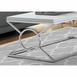 Best reviews of 💯 Rectangle Coffee Tables Monarch Specialties Rectangular Circle Leg Coffee Table ⭐ -Coffee Tables Sale Store detailMON1609
