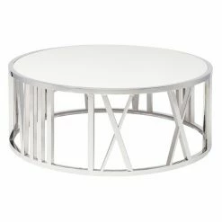Brand new 🔥 Round Coffee Tables Nuevo Roman Coffee Table 👍 -Coffee Tables Sale Store detailNU1337
