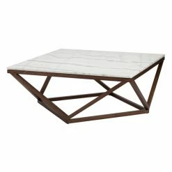 Deals 🌟 Square Coffee Tables Nuevo Jasmine Wood Framed Coffee Table ❤️ -Coffee Tables Sale Store detailNU1340