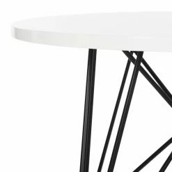 Best Pirce ✔️ Round Coffee Tables HN Home BarragÁn Mid-Century Modern Retro Wood End Table 🎉 -Coffee Tables Sale Store detailSAV5212