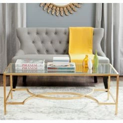 Buy 🔥 Rectangle Coffee Tables Safavieh Inga Coffee Table 🌟 -Coffee Tables Sale Store detailSAV9185