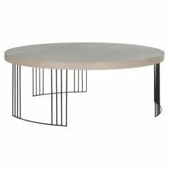 Discount 🌟 Round Coffee Tables Safavieh Keelin Wood Coffee Table 😉 -Coffee Tables Sale Store detailSAV9194