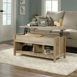 Coupon 🎉 Rectangle Coffee Tables Sauder Cannery Bridge Lift Top Coffee Table 🥰 -Coffee Tables Sale Store detailSDR1073