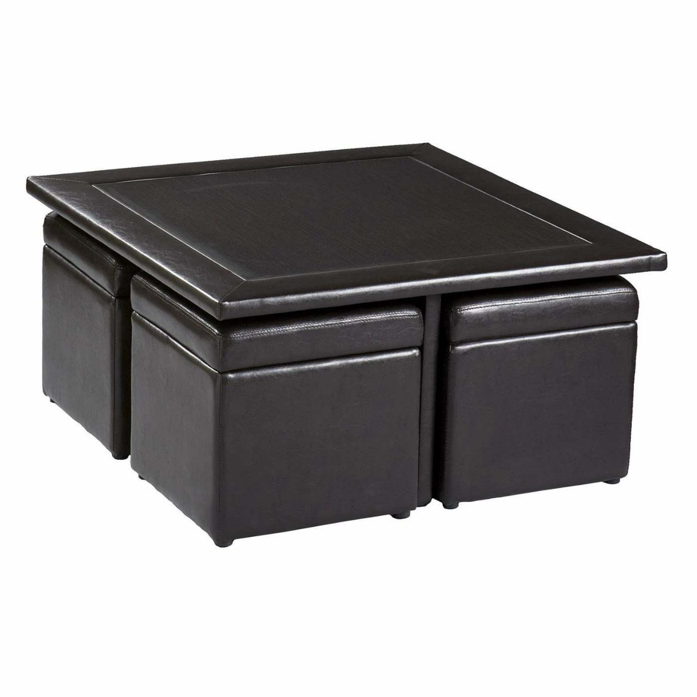 Cheap ๐งจ Square Coffee Table Sets Southern Enterprises Nylo Storage Cube Table Set ๐งจ 5 Cheap ๐งจ Square Coffee Table Sets Southern Enterprises Nylo Storage Cube Table Set ๐งจ - Image 3