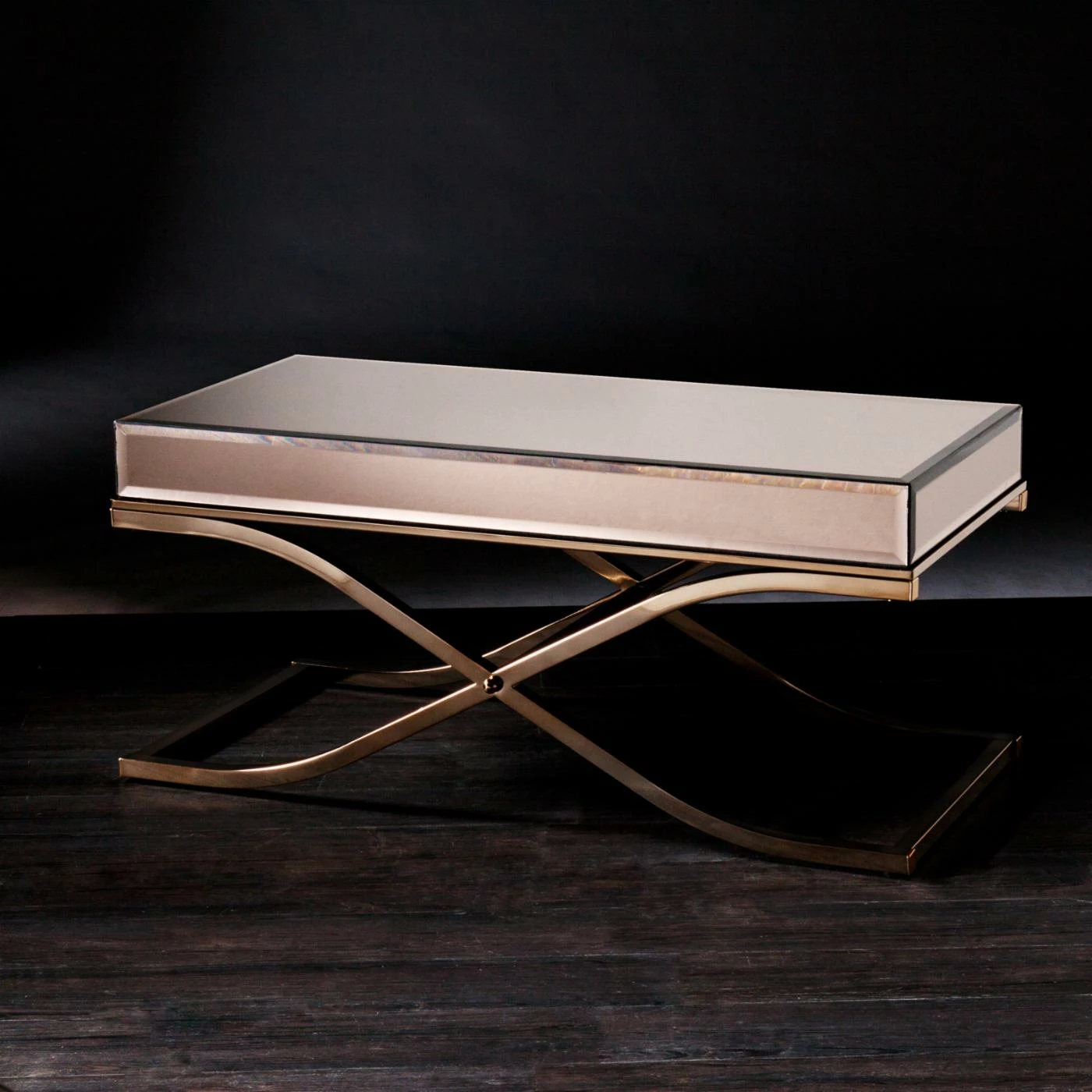 Cheap ⭐ Rectangle Coffee Tables Southern Enterprises Ava Mirrored Cocktail Table 🥰 5 Cheap ⭐ Rectangle Coffee Tables Southern Enterprises Ava Mirrored Cocktail Table 🥰 - Image 3