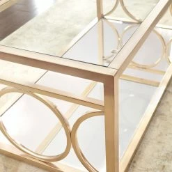 Flash Sale 😀 Steve Silver Co. Rectangle Coffee Tables Steve Silver Co Olympia Cocktail Table 🤩 -Coffee Tables Sale Store detailSSC2507