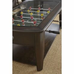 Flash Sale ⌛ Rectangle Coffee Tables Steve Silver Co. Diletta Foosball Cocktail Table 🎁 -Coffee Tables Sale Store detailSSC2726